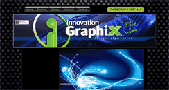 Desktop Screenshot of innovationgraphix.com.au